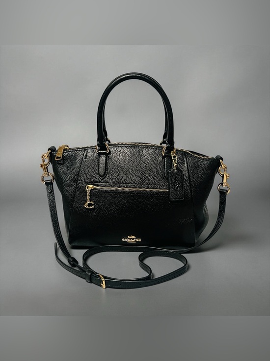 Coach Handbags - Coach Elise Pebble Leather Satchel